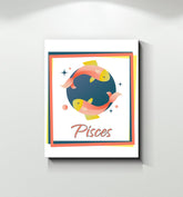 Pisces Wrapped Canvas | Zodiac series 3 - Beyond T-shirts